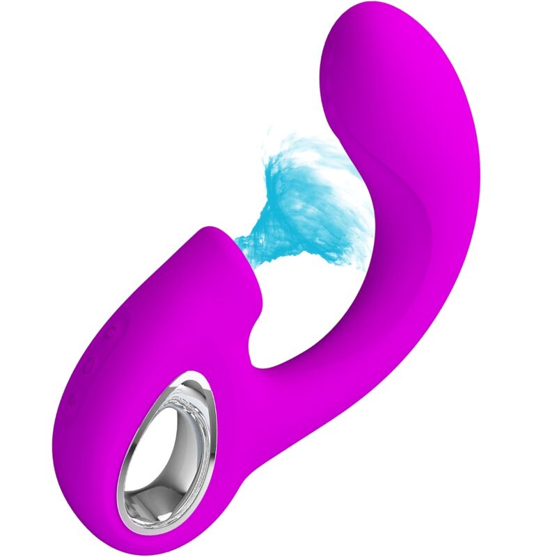 PRETTY LOVE - SIBEL SIBEL G - SPOT VIBRATOR + CLITORIS STIMULATOR 10 VIBRATIONS PURPLE - Kink&Play