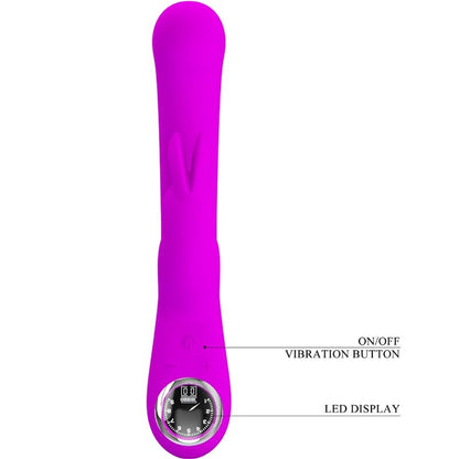 PRETTY LOVE - SKYLAR PURPLE STIMULATOR VIBRATOR - Kink&Play