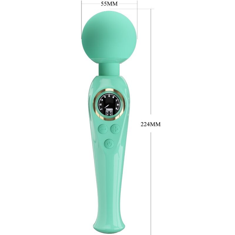PRETTY LOVE - SKYLER GREEN WAND VIBRATOR - Kink&Play