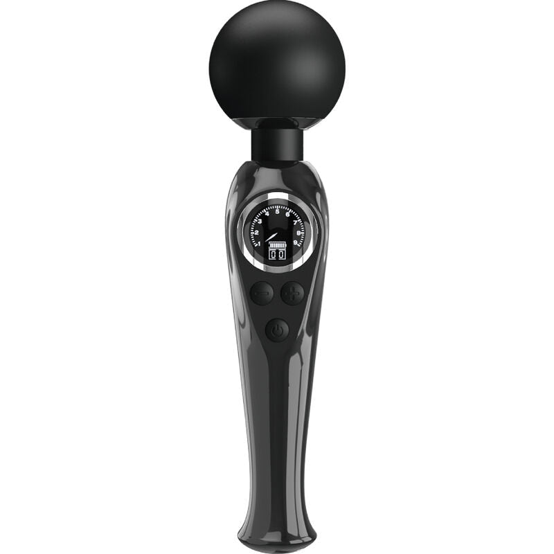 PRETTY LOVE - SKYLER VIBRATOR WAND BLACK - Kink&Play