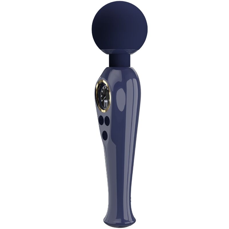 PRETTY LOVE - SKYLER VIBRATOR WAND BLUE - Kink&Play