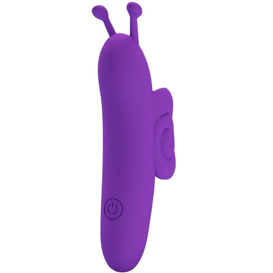 PRETTY LOVE - SNAIL POWERFUL PURPLE FINGER STIMULATOR - Kink&Play