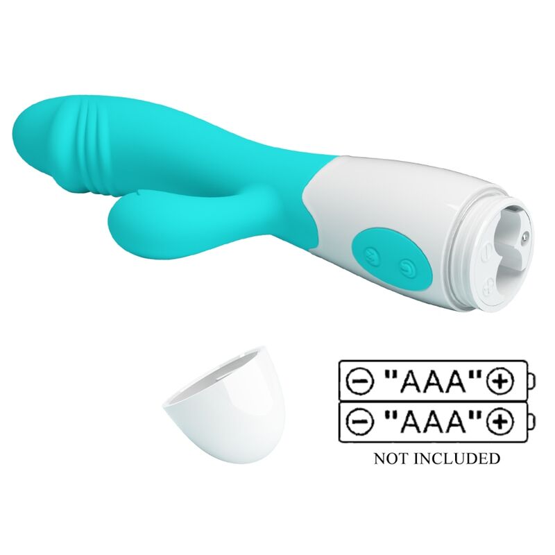 PRETTY LOVE - SNAPPY G - SPOT VIBRATOR AQUA GREEN - Kink&Play