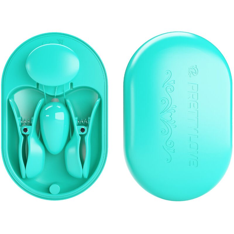 PRETTY LOVE - SURPRISE BOX BLUE ELECTRO STIMULATION TWEEZERS - Kink&Play