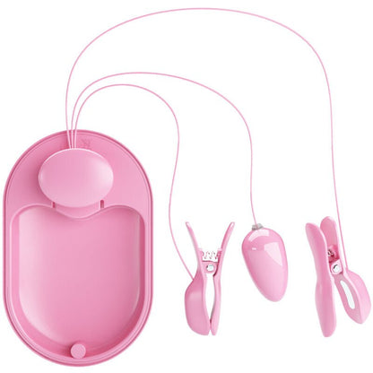PRETTY LOVE - SURPRISE BOX PINK ELECTRO STIMULATION TWEEZERS - Kink&Play