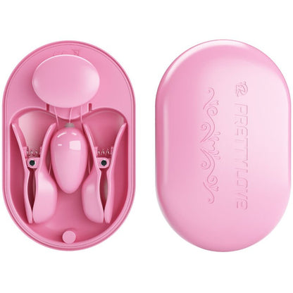 PRETTY LOVE - SURPRISE BOX PINK ELECTRO STIMULATION TWEEZERS - Kink&Play