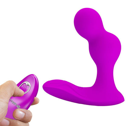 PRETTY LOVE - TERRANCE ANAL VIBRATOR MASSAGER WITH REMOTE CONTROL - Kink&Play