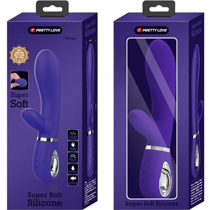 PRETTY LOVE - THOMAS MULTIFUNCTION G - SPOT VIBRATOR PURPLE - Kink&Play