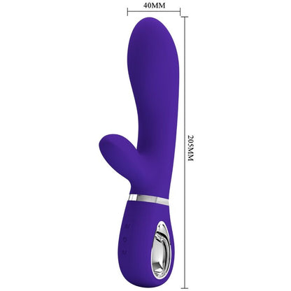 PRETTY LOVE - THOMAS MULTIFUNCTION G - SPOT VIBRATOR PURPLE - Kink&Play