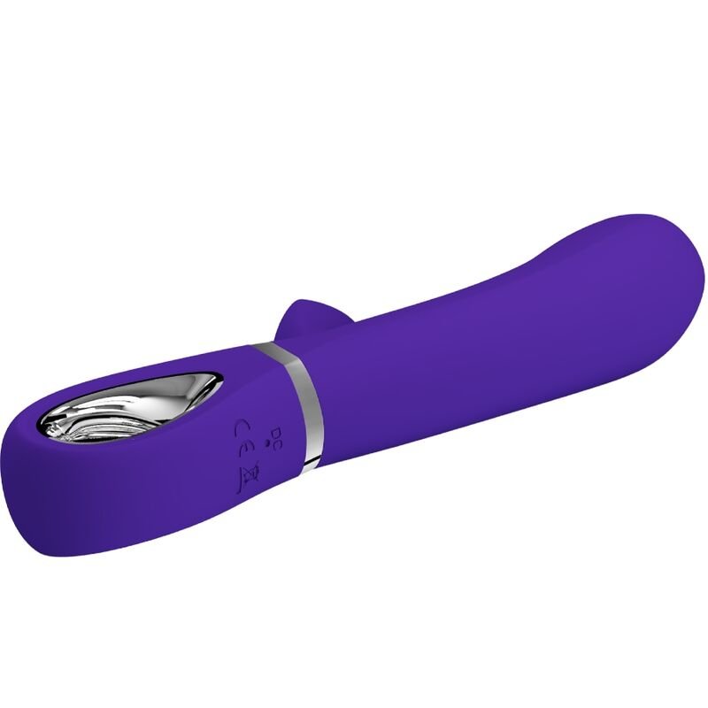 PRETTY LOVE - THOMAS MULTIFUNCTION G - SPOT VIBRATOR PURPLE - Kink&Play