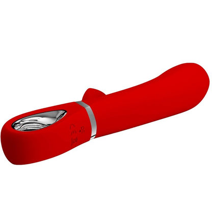 PRETTY LOVE - THOMAS MULTIFUNCTION G - SPOT VIBRATOR RED - Kink&Play