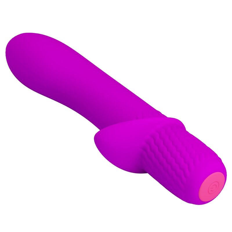 PRETTY LOVE - TROY PURPLE RECHARGEABLE VIBRATOR - Kink&Play