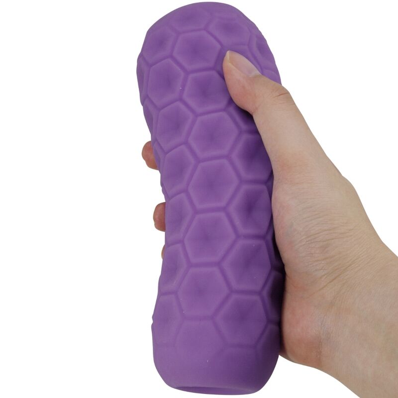 PRETTY LOVE - TWIN BALLS MALE MASTURBATOR PURPLE - Kink&Play