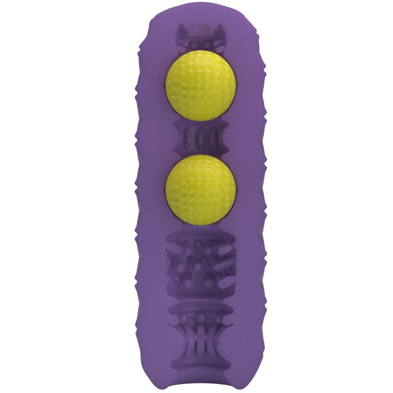 PRETTY LOVE - TWIN BALLS MALE MASTURBATOR PURPLE - Kink&Play