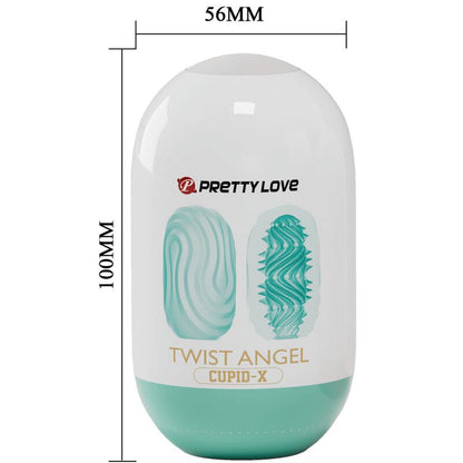 PRETTY LOVE - TWIST ANGEL CUPID MASTURBATOR EGG - Kink&Play
