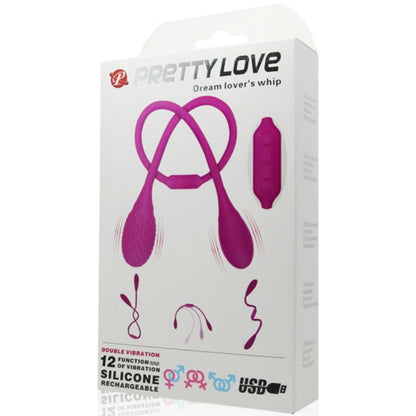 PRETTY LOVE - UNISEX STIMULATOR DREAM LOVERS WHIP 2 - Kink&Play