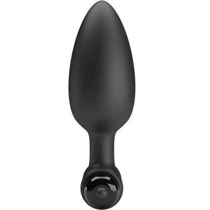 PRETTY LOVE - VIBRA BUTT PLUG 2 ANAL PLUG 10 VIBRATIONS BLACK - Kink&Play