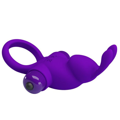 PRETTY LOVE - VIBRATOR RING I RABBIT FOR PURPLE PENIS - Kink&Play