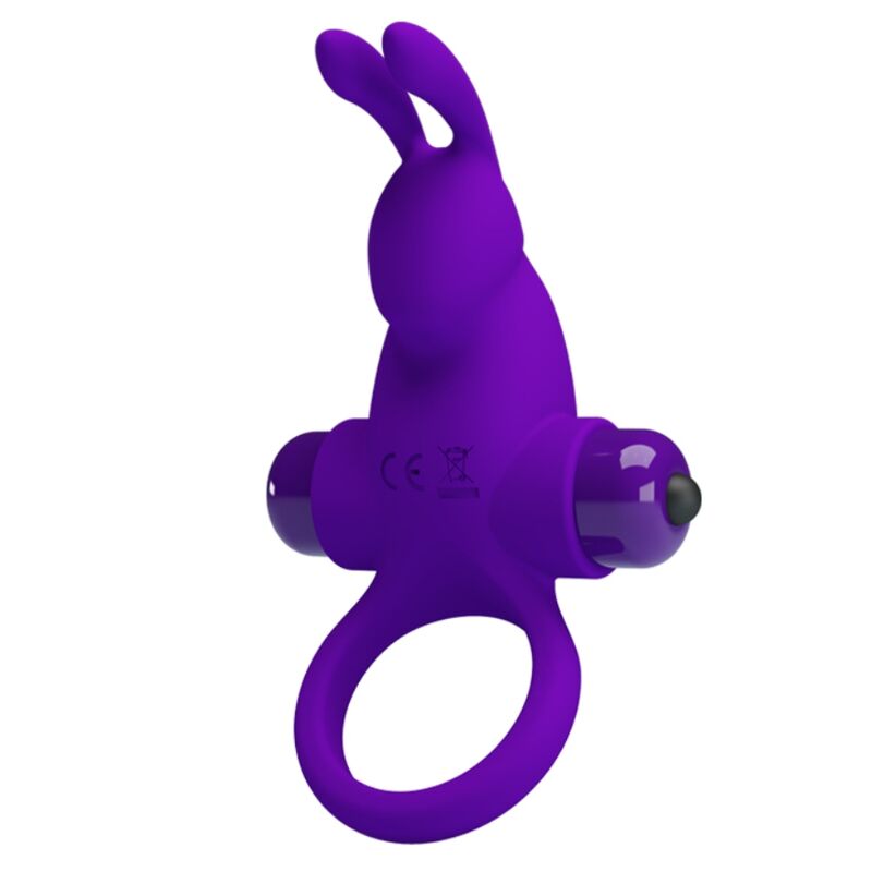 PRETTY LOVE - VIBRATOR RING I RABBIT FOR PURPLE PENIS - Kink&Play