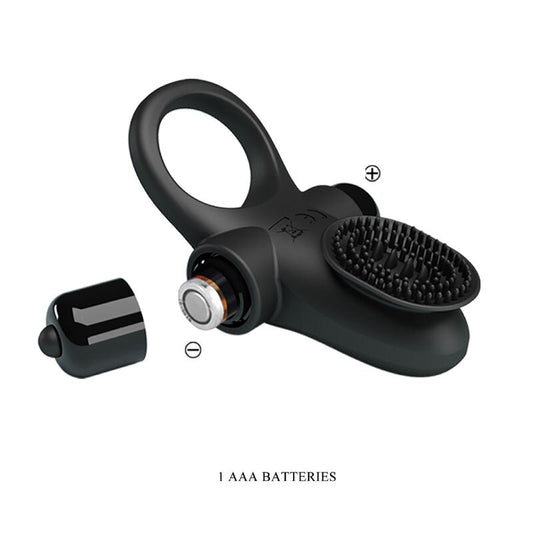 PRETTY LOVE - VIBRATOR RING II FOR THE BLACK PENIS - Kink&Play