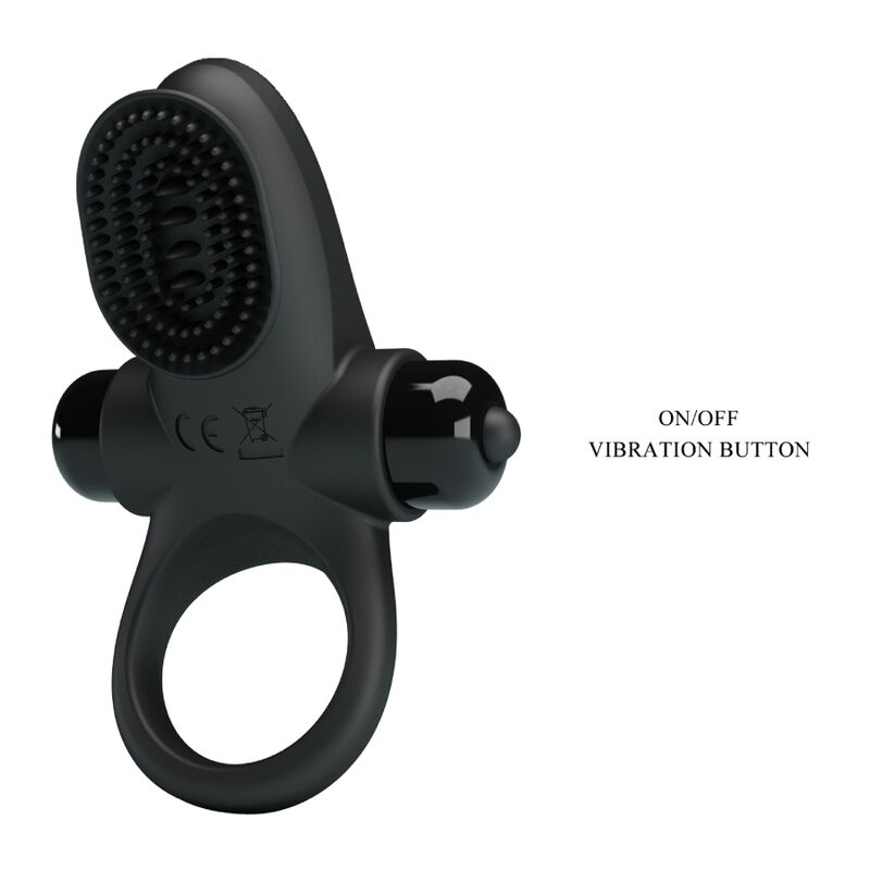PRETTY LOVE - VIBRATOR RING II FOR THE BLACK PENIS - Kink&Play