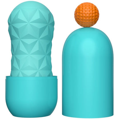 PRETTY LOVE - VICTORIA CASPAR MASTURBATOR AQUA GREEN - Kink&Play