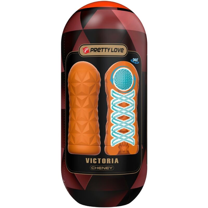 PRETTY LOVE - VICTORIA CHENEY MASTURBATOR ORANGE - Kink&Play