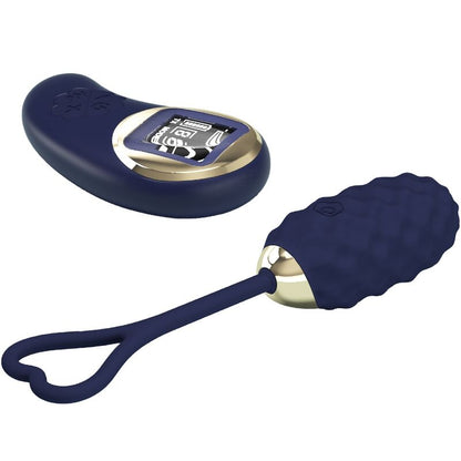 PRETTY LOVE - VIVIAN BLUE REMOTE CONTROL VIBRATING EGG - Kink&Play