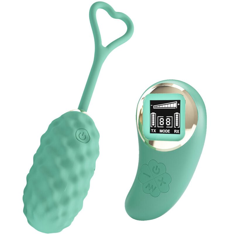 PRETTY LOVE - VIVIAN GREEN REMOTE CONTROL VIBRATING EGG - Kink&Play