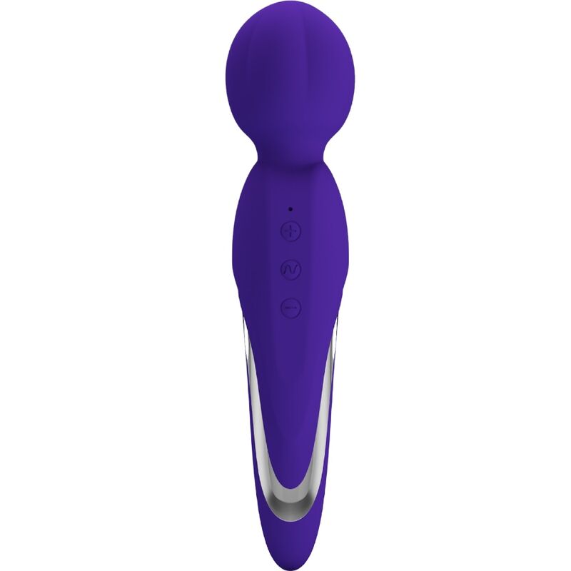 PRETTY LOVE - WALTER VIBRATOR WAND PURPLE - Kink&Play