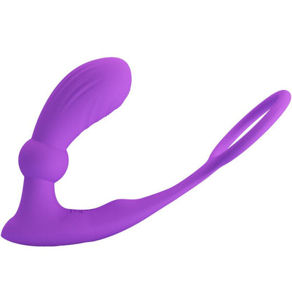 PRETTY LOVE - WARREN VIOLET ANAL RING & VIBRATOR - Kink&Play