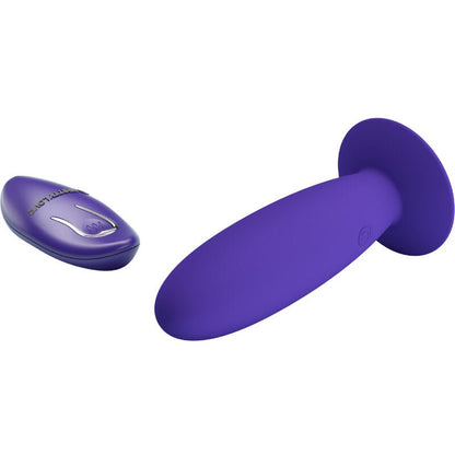 PRETTY LOVE - YOUTH PLUG ANAL VIBRATOR REMOTE CONTROL VIOLET - Kink&Play