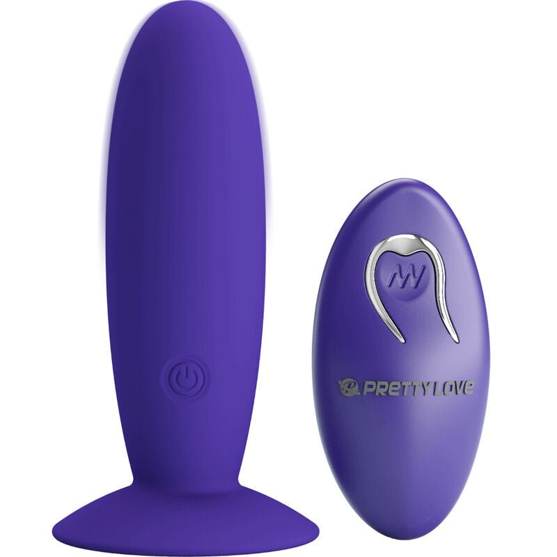 PRETTY LOVE - YOUTH PLUG ANAL VIBRATOR REMOTE CONTROL VIOLET - Kink&Play