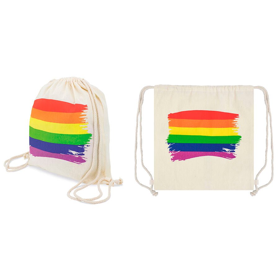 PRIDE - COTTON LGBT FLAG BACKPACK - Kink&Play