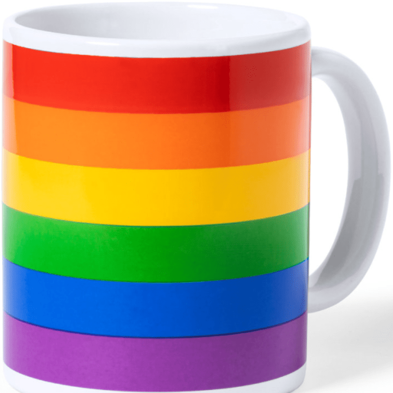 PRIDE - LGBT FLAG CUP IN INDIVIDUAL BOX KRAFT /en/pt/en/fr/it/ - Kink&Play
