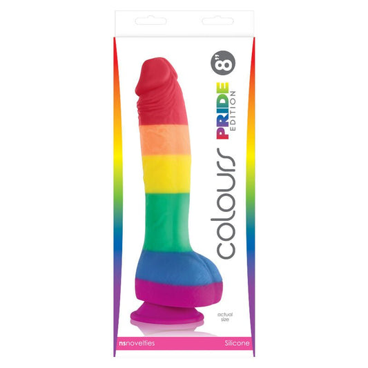 PRIDE - LGBT FLAG DILDO 19 CM - Kink&Play