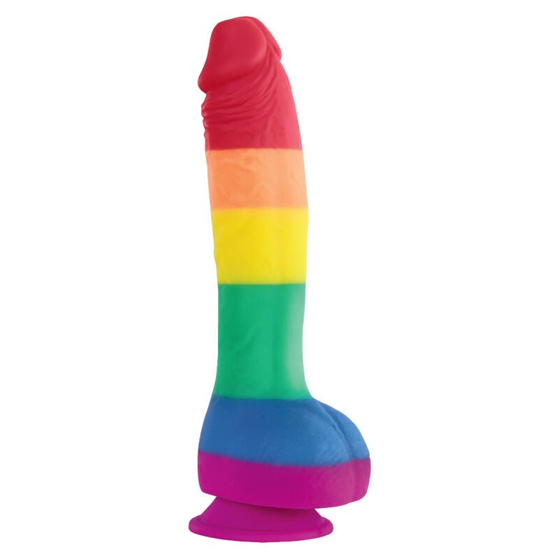 PRIDE - LGBT FLAG DILDO 19 CM - Kink&Play