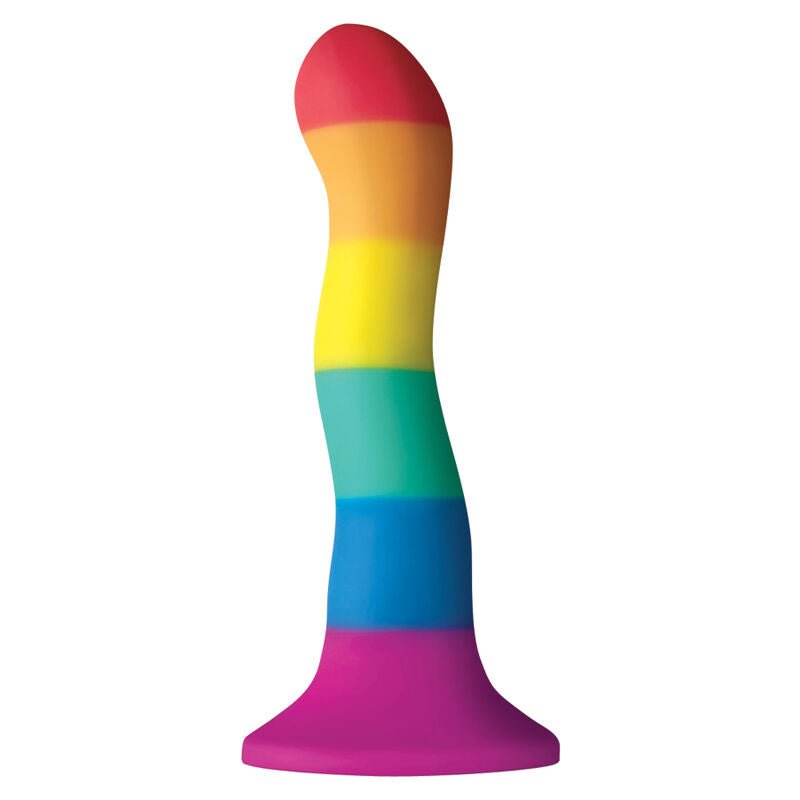 PRIDE - LGBT FLAG DILDO WAVE 17 CM - Kink&Play