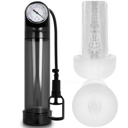 PUMP ADDICTED - RX9 BLACK WITH MASTURBATOR - Kink&Play