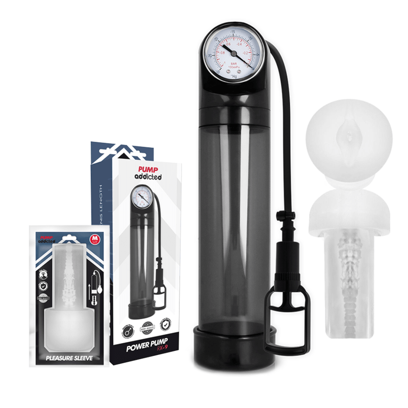 PUMP ADDICTED - RX9 BLACK WITH MASTURBATOR - Kink&Play