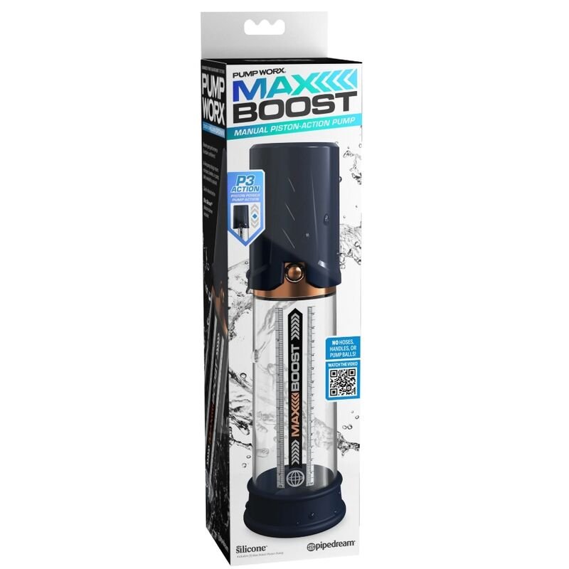 PUMP WORX - MAX BOOST BLUE - Kink&Play