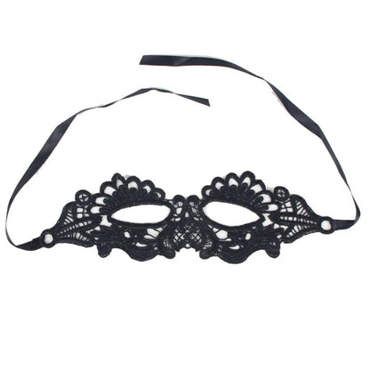 QUEEN LINGERIE - BLACK MASK ONE SIZE - Kink&Play