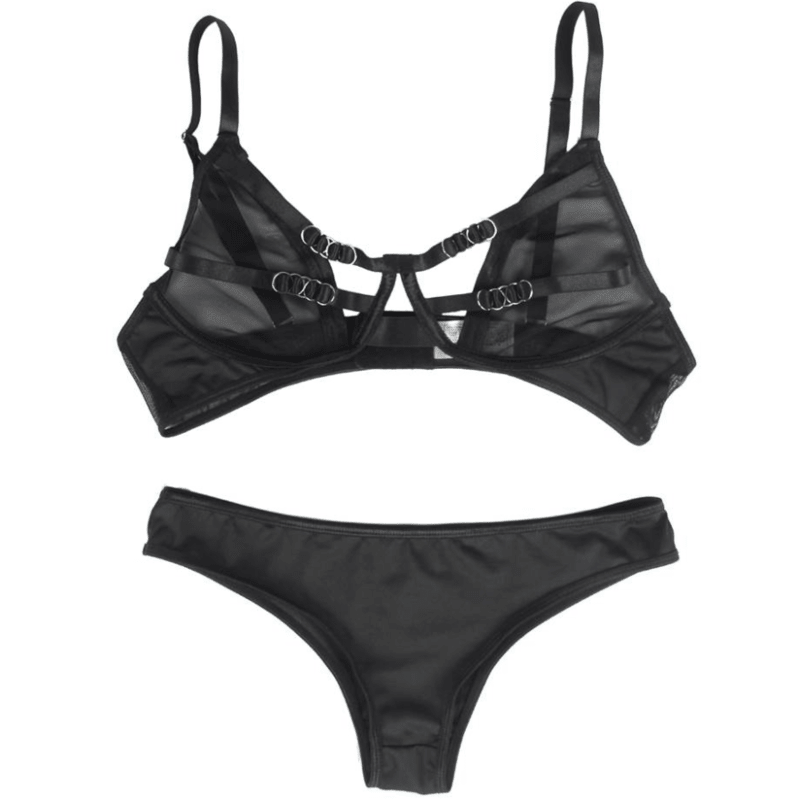 QUEEN LINGERIE - TWO PIECE SET S/M - Kink&Play
