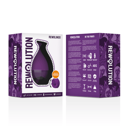 REWOLUTION - REWOLINGO VIBRATOR WITH TONGUE - Kink&Play