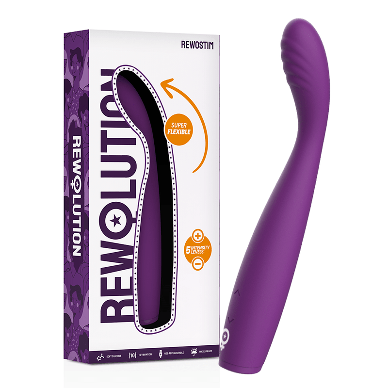 REWOLUTION - REWOSTIM FLEXIBLE VIBRATOR - Kink&Play