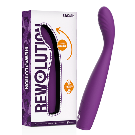 REWOLUTION - REWOSTIM FLEXIBLE VIBRATOR - Kink&Play