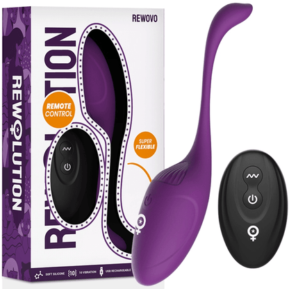 REWOLUTION - REWOVO EGG VIBRATOR REMOTE CONTROL - Kink&Play