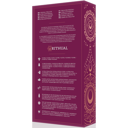 RITHUAL - ANUSARA DUAL RECHARGEABLE ENGINE 2.0 ORCHID - Kink&Play