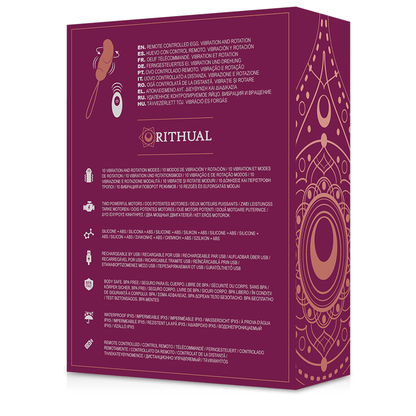 RITHUAL - ESHA EGG REMOTE CONTROL SYSTEM ROTATION + VIBRATION - Kink&Play