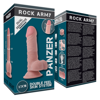 ROCKARMY - DUAL DENSITY PANZER 17 CM - O - 4.46 CM - Kink&Play